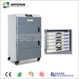 Arındırıcı Air İçin Gri Taşınabilir Çeker Extractor 450W HEPA filtre