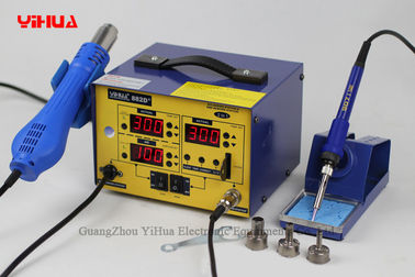 YIHUA 882D+ Lead Free 2 In 1 Soldering Station / Rework Station 720W