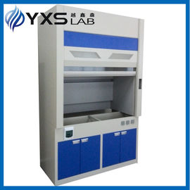 Steel Laboratory fume cupboards with adjustable feet