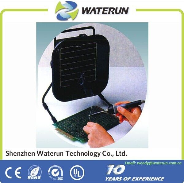 Replaceable Solder Fume Extractor low noise with Activated Carbon Filter